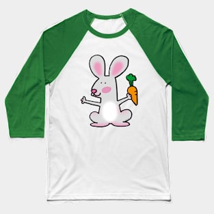 fun rabbit cartoon Baseball T-Shirt